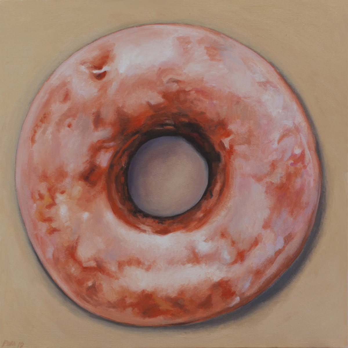 Cherry Glazed Donut